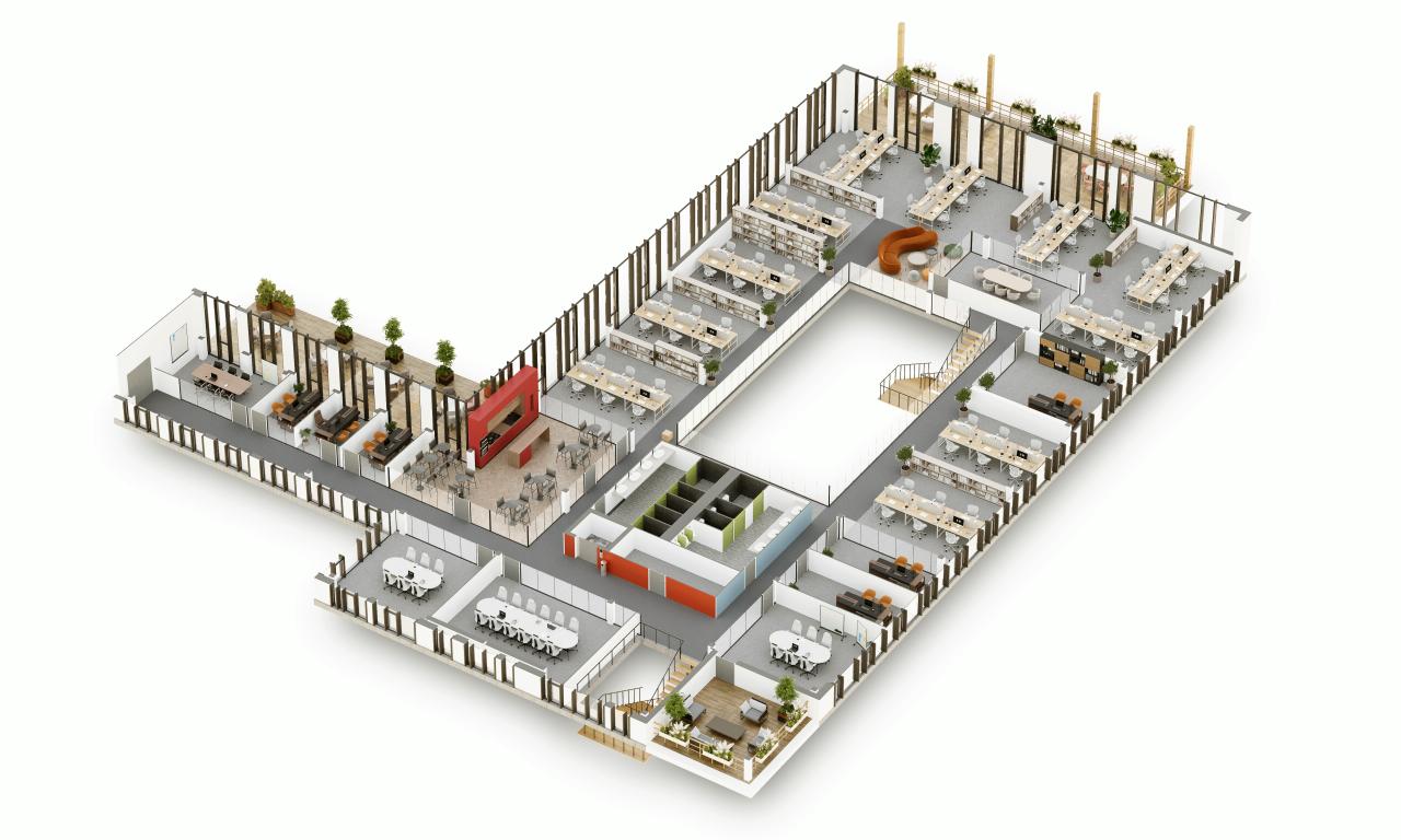 Bureau Villeneuve-d'Ascq 14780m² Location bureau Villeneuve-d'Ascq Nord OLBUR2423021 14